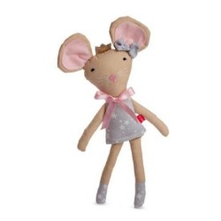 Jouet Peluche Berjuan Petite souris coquette (36 cm)