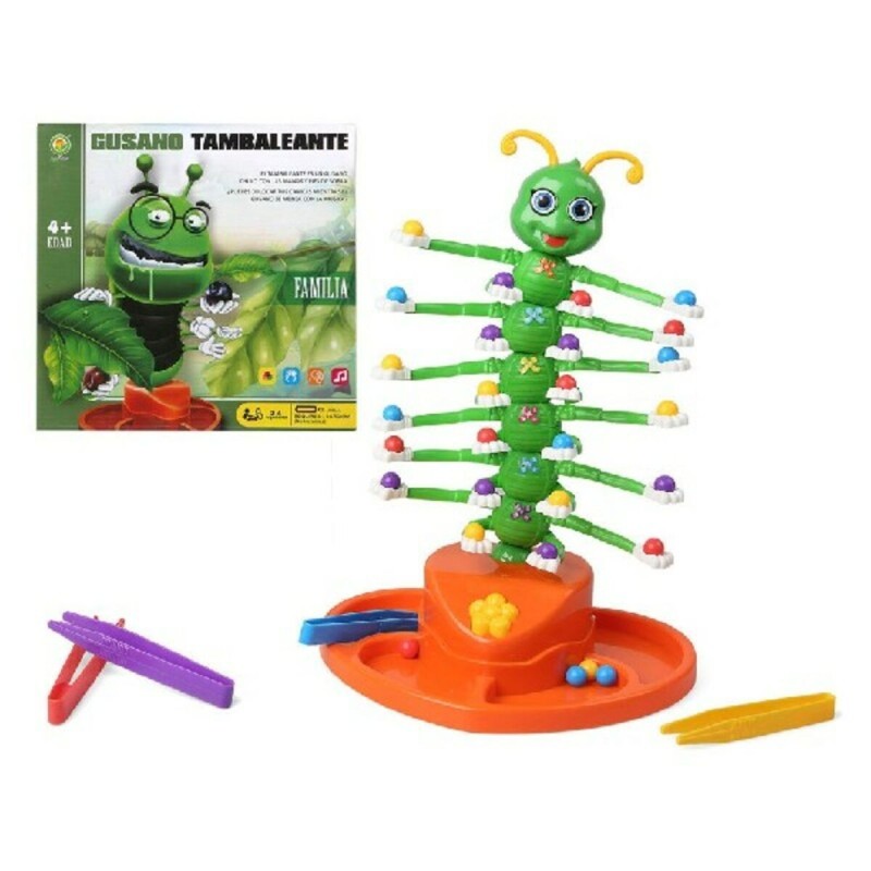 Jouet Educatif Worm Espagnol Vert (27 x 27 x 9,5 cm)