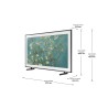 TV intelligente Samsung The Frame 2023 32LS03 4K Ultra HD 32" QLED