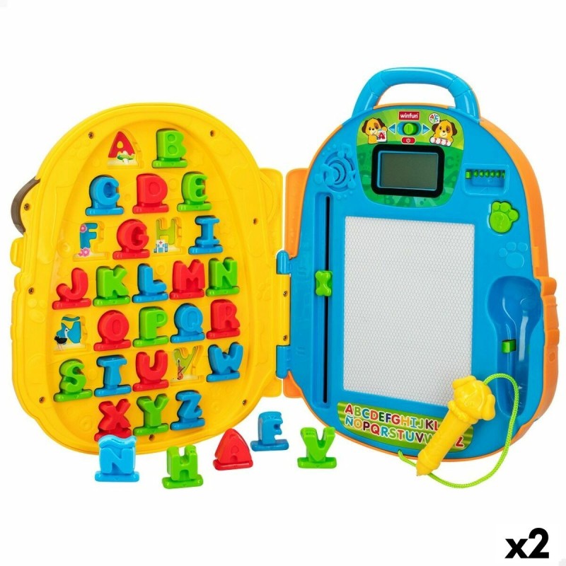 Jouet éducatif Winfun Alphabet 24,5 x 30,5 x 8,5 cm (2 Unités)