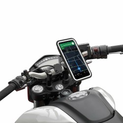 Support pour mobiles ANSMANN SPH-Moto-XXL Noir Silicone (Reconditionné B)