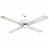 Ventilateur de Plafond Orbegozo CF07132B Blanc 60 W