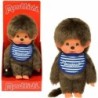 Jouet Peluche Bandai Monchhichi Boy Mariniere Bib