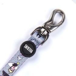 Laisse pour Chien Disney Villains Gris M