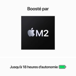 Ordinateur Portable Apple MacBook Air 256 GB SSD 8 GB RAM M2 AZERTY