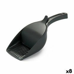 Pelle ramasse poussière Stefanplast Anthracite Plastique 12 X 7 X 27, 5 cm (8 Unités)