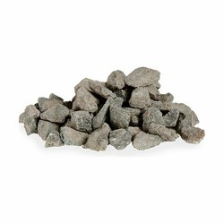 Pierres Décoratives 1,5 Kg Gris foncé (8 Unités)