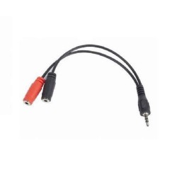 Câble Audio Jack (3,5 mm) Coupleur GEMBIRD CCA-417