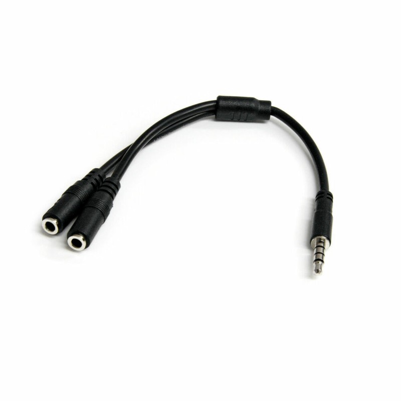 Adaptateur Audio Jack Startech MUYHSMFF             Noir 0,2 m