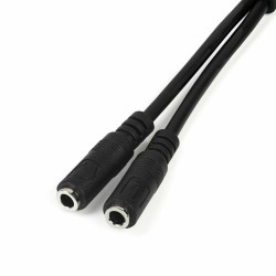 Adaptateur Audio Jack Startech MUYHSMFF             Noir 0,2 m