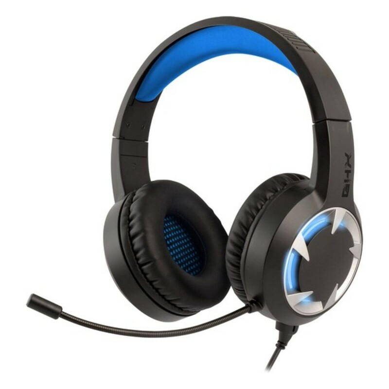 Écouteurs Gaming NGS GHX-505 Noir Noir/Bleu