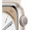 Montre intelligente Apple Watch Series 8 Beige WatchOS 9 4G