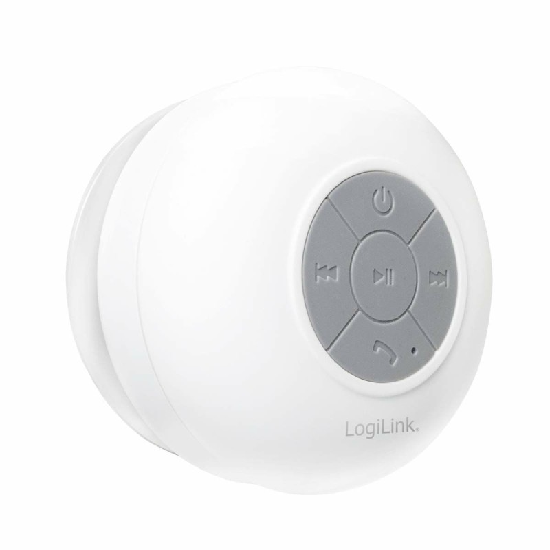 Haut-parleurs bluetooth portables LogiLink SP0052W Blanc (Reconditionné B)