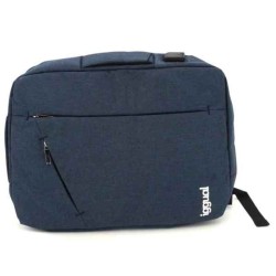 Sacoche pour Portable iggual IGG317051 Imperméable Anti-vol Bleu