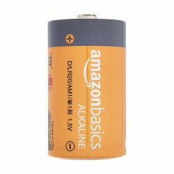 Batteries Amazon Basics Alkaline D Cell 1,5 V 1.5 V (12 Unités) (Reconditionné A)