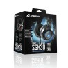 Casque avec Microphone Gaming Sharkoon SGH30 Noir Multicouleur RGB (Reconditionné A)