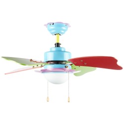 Ventilateur de Plafond avec Lumière Orbegozo CC62075 Multicouleur 50 W