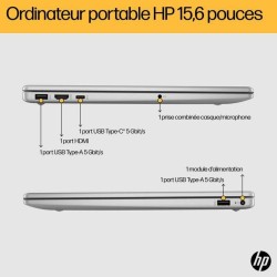 Ordinateur Portable HP FC0071NF ryzen 5-7520u 16 GB RAM 15,6" 512 GB Azerty Français