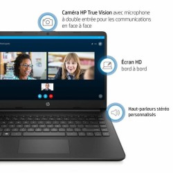 Ordinateur Portable HP DQ0075NF Intel Celeron N4120 4 GB RAM 14" 128 GB Azerty Français