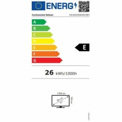 Télévision Continental Edison CELED32SAHD23B7 32" HD