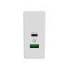 Chargeur mural 2 en 1 Celly Blanc 30 W