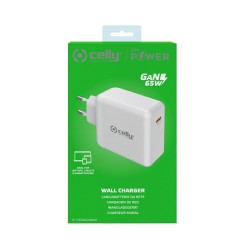 Chargeur mural Celly Blanc 65 W