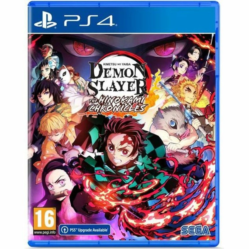 Jeu vidéo PlayStation 4 SEGA Demon Slayer: Kimetsu no Yaiba - The Hinokami Chronicles