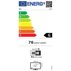 Télévision LCD NEC 60005054 4K Ultra HD 54,6" LED IPS D-LED LCD