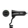 Chargeur de Voiture USB Universel + Câble USB C Unotec