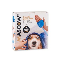 Gants de bain pour animaux de compagnie Bleu (6 Unités)