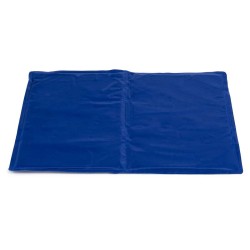 Tapis pour chien Rafraîchissant Bleu Mousse Gel 39,5 x 1 x 50 cm (12 Unités)