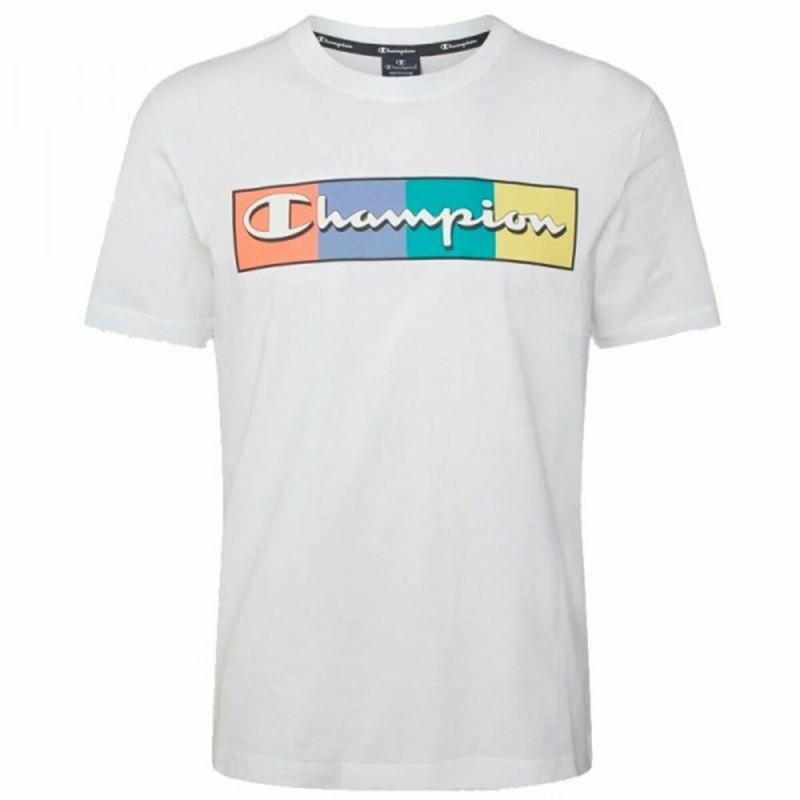 T shirt à manches courtes Champion Crewneck Blanc