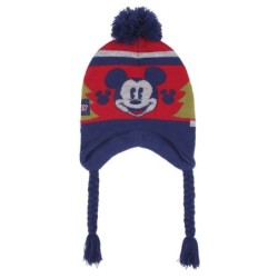 Bonnet enfant Mickey Mouse Rouge (Taille unique)