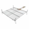 Grill Algon   Pieds Barbecue Bois 45 x 50 cm