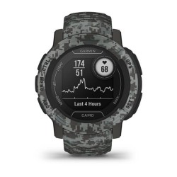 Montre intelligente GARMIN Instinct 2 Camo Edition Gris foncé 0,9" Noir Graphite