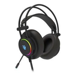 Casques avec Micro Gaming CoolBox DG-AUR-01 Noir