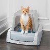 Bac à litière pour chats PetSafe Auto-nettoyant 15 x 70 x 48,5 cm Blanc Plastique