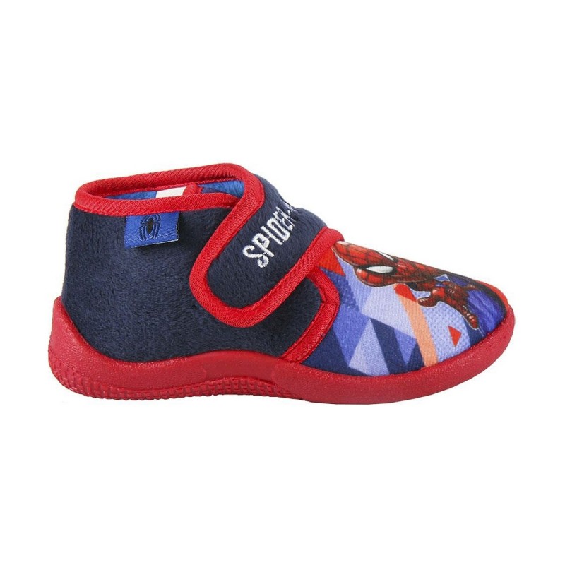 Chaussons Pour Enfant 3D Spiderman Rouge Bleu