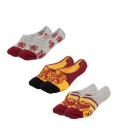 Chaussettes Harry Potter Unisexe 3 paires Multicouleur