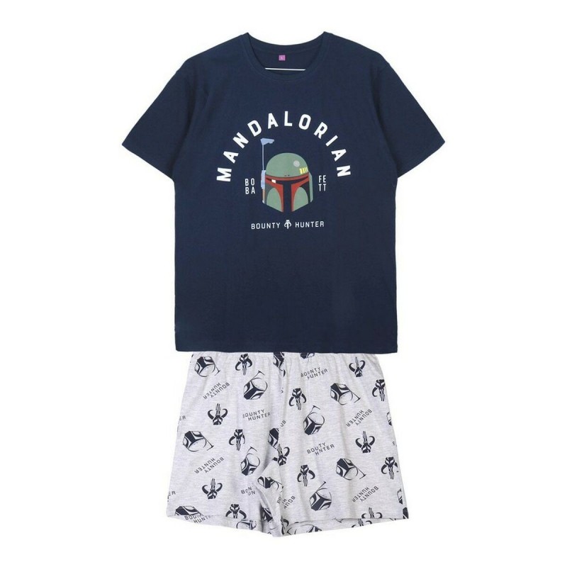 Pyjama Boba Fett Homme Bleu foncé