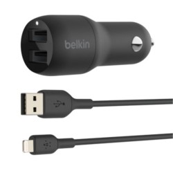 Chargeur de voiture Belkin...