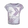 T shirt à manches courtes Enfant Converse Tie Dye Prune