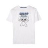 T-shirt à manches courtes homme Stitch Blanc