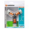 Connecteur Gardena 18287-20 Triple Système d'irrigation Ø 15 mm