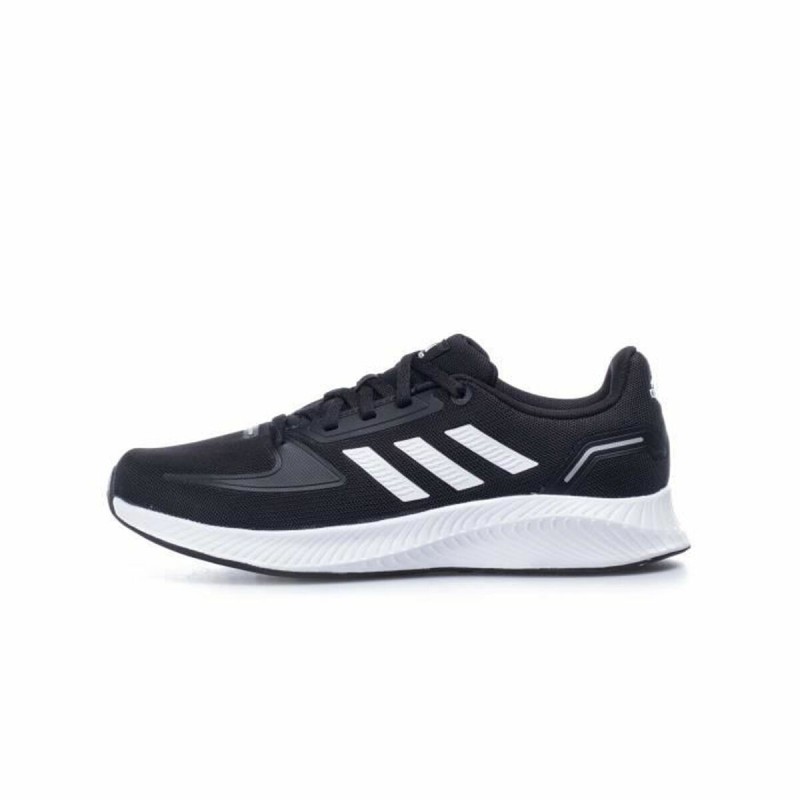 Chaussures de Running pour Adultes Adidas RUNFALCON 2.0 K Noir Blanc/Noir