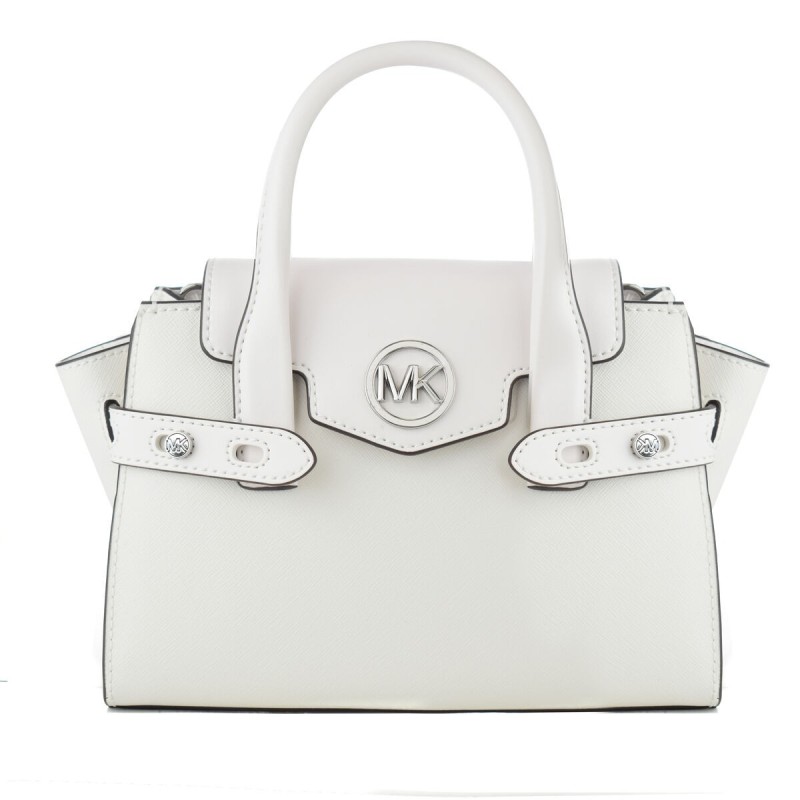 Sac-à-main Femme Michael Kors 35S2SNMS5L-OPTIC-WHITE Blanc (22 x 16 x 10 cm)