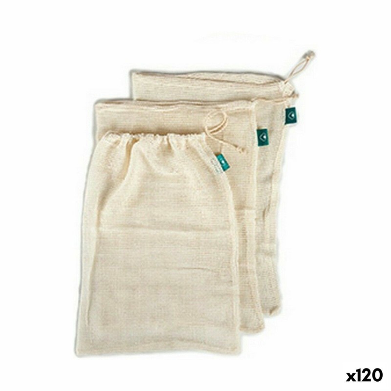 Ensemble de sacs alimentaires réutilisables (5 x 48 x 33 cm) (120 Unités)