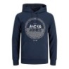 Sweat à capuche homme Jack & Jones JJRALF SWEAT HOOD 12222897 Blue marine