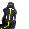 Chaise de jeu Racing Jaune Noir Multicouleur