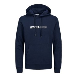 Sweat à capuche homme Jack & Jones  JJNEO SWEAT HOOD 12223701 Blue marine